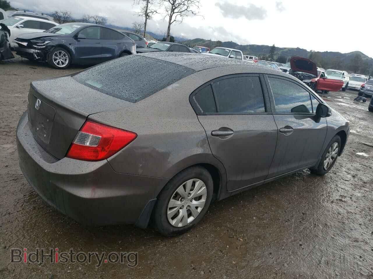 2012 HONDA CIVIC - VIN: 2HGFB2F50CH512491 - Фото 3