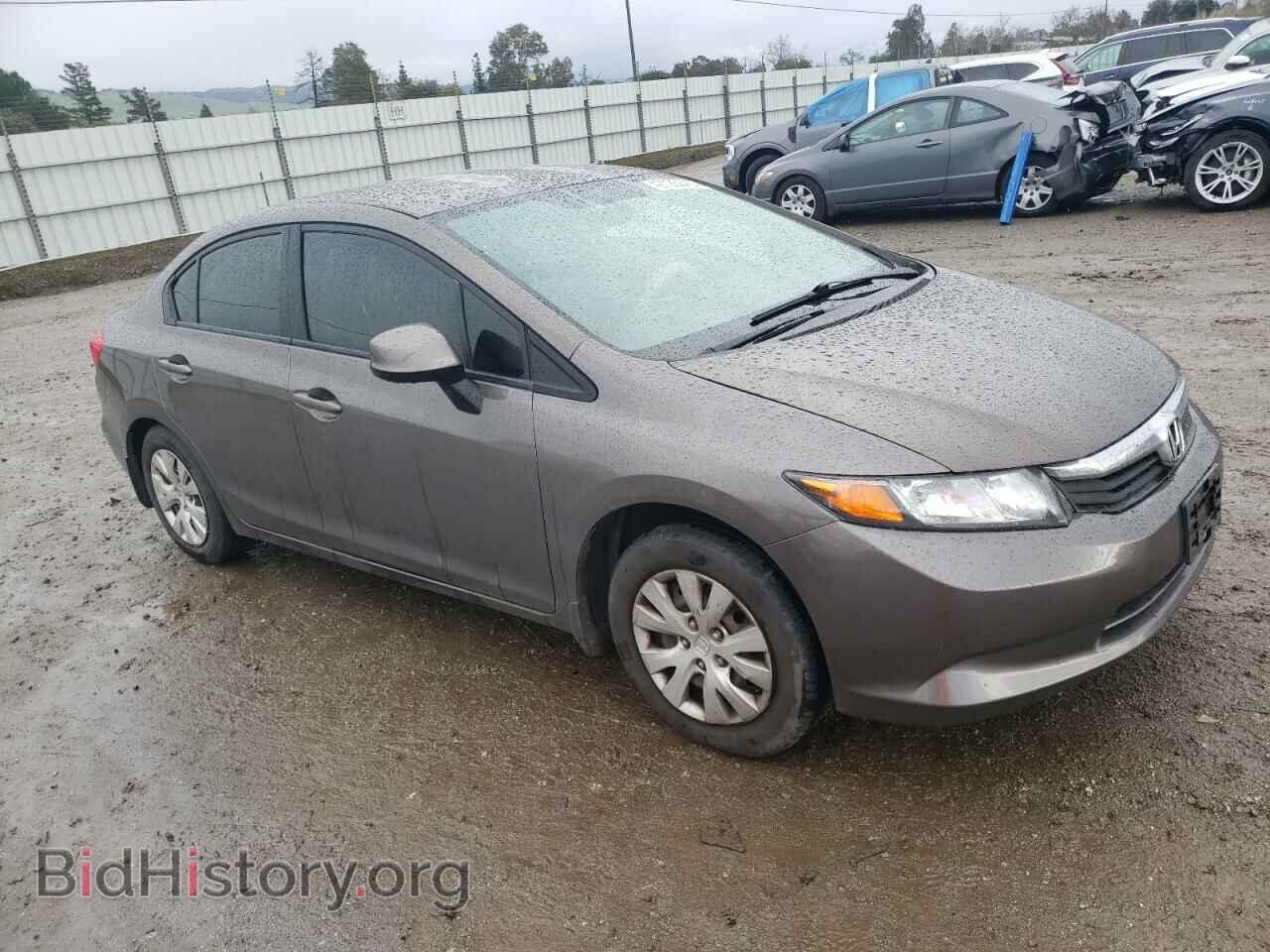 2012 HONDA CIVIC - VIN: 2HGFB2F50CH512491 - Фото 4