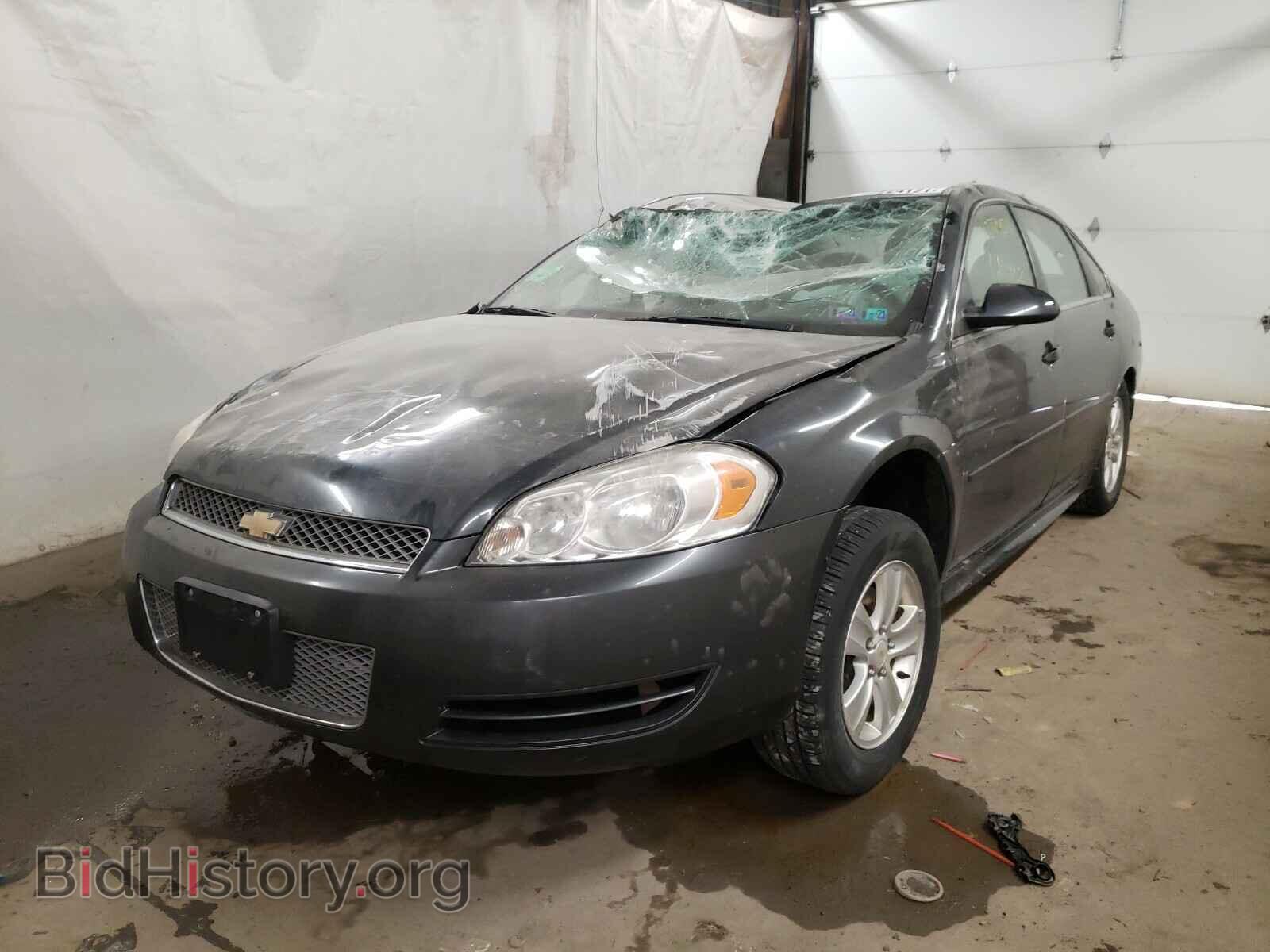 2013 CHEVROLET IMPALA - VIN: 2G1WF5E34D1255911 - Фото 2