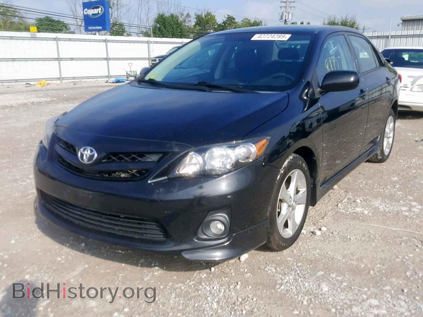 2013 TOYOTA COROLLA BA - VIN: 2T1BU4EE6DC126366 - Фото 2