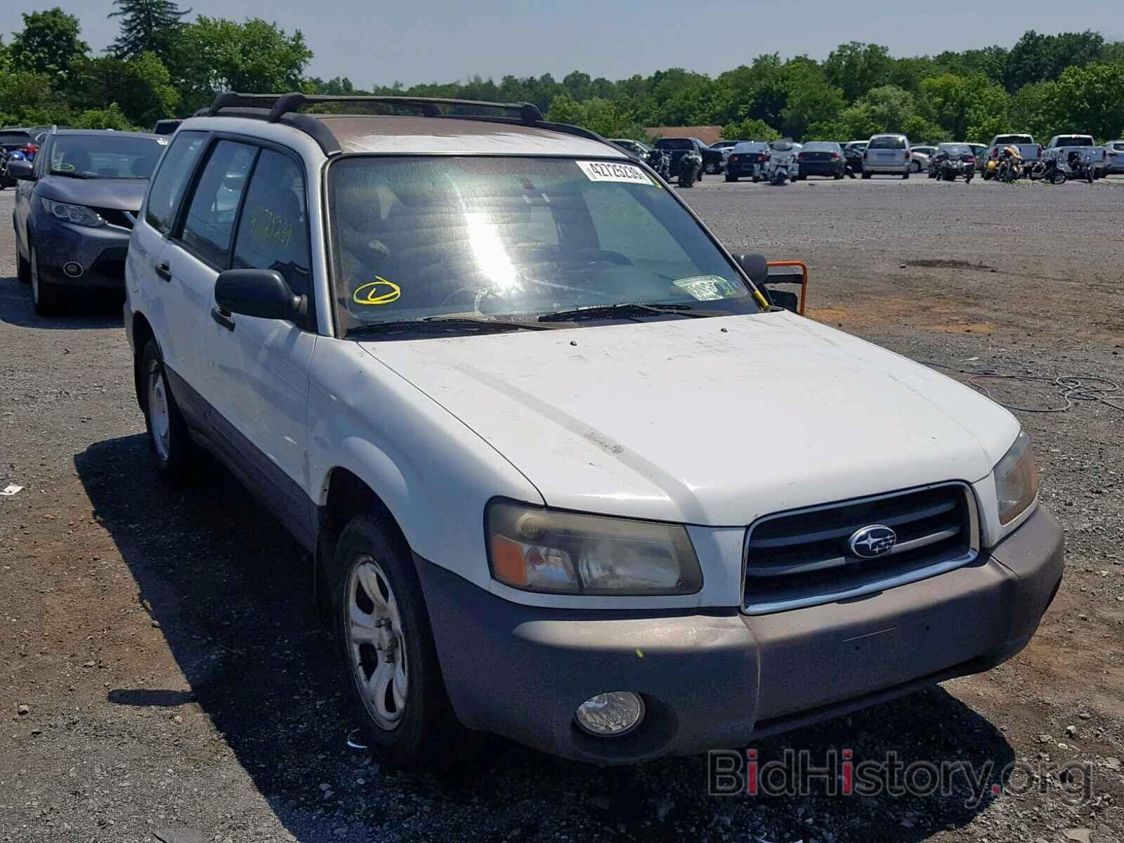 Photo JF1SG63653H709039 - SUBARU FORESTER 2003