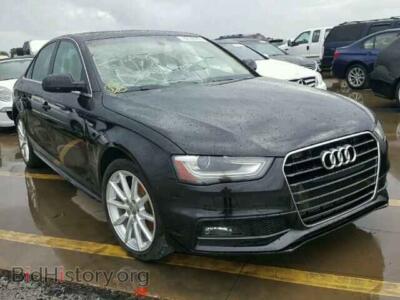 2016 Audi A4, black — VIN WAUAFAFL5GN001519, Copart