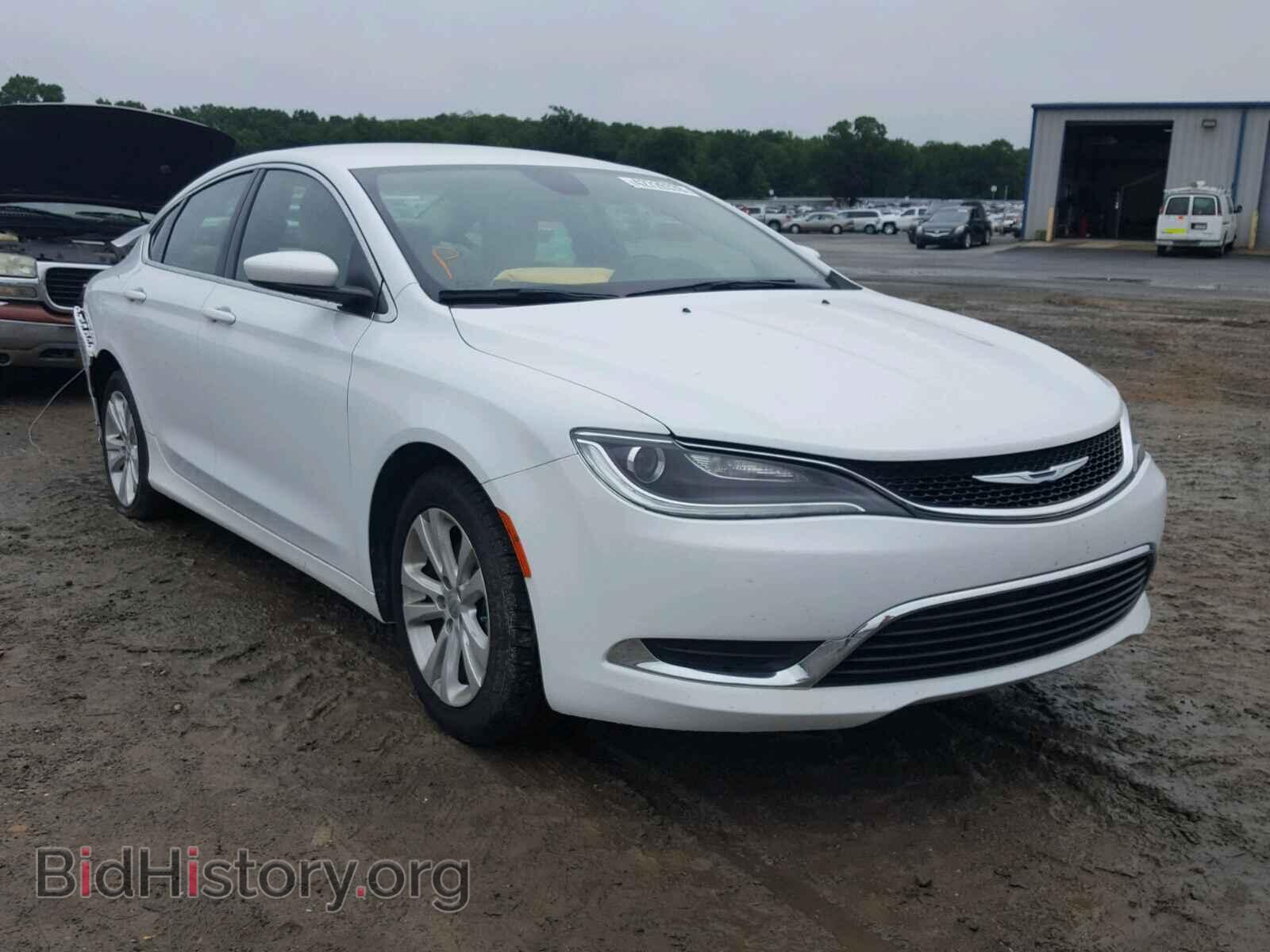 Photo 1C3CCCAB0FN706326 - CHRYSLER 200 2015
