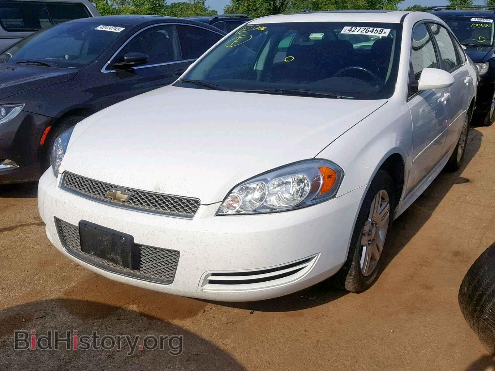 2012 CHEVROLET IMPALA - VIN: 2G1WB5E36C1214593 - Фото 2