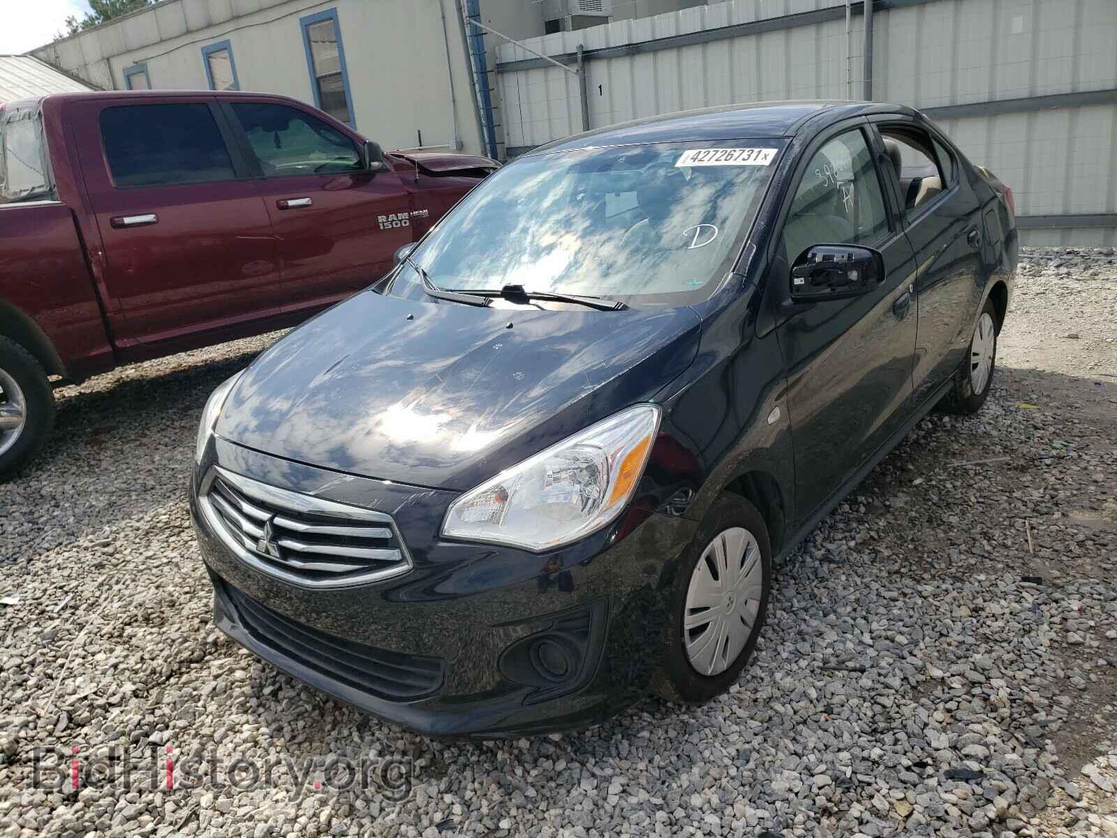 2019 MITSUBISHI MIRAGE - VIN: ML32F3FJ6KHF16480 - Фото 2
