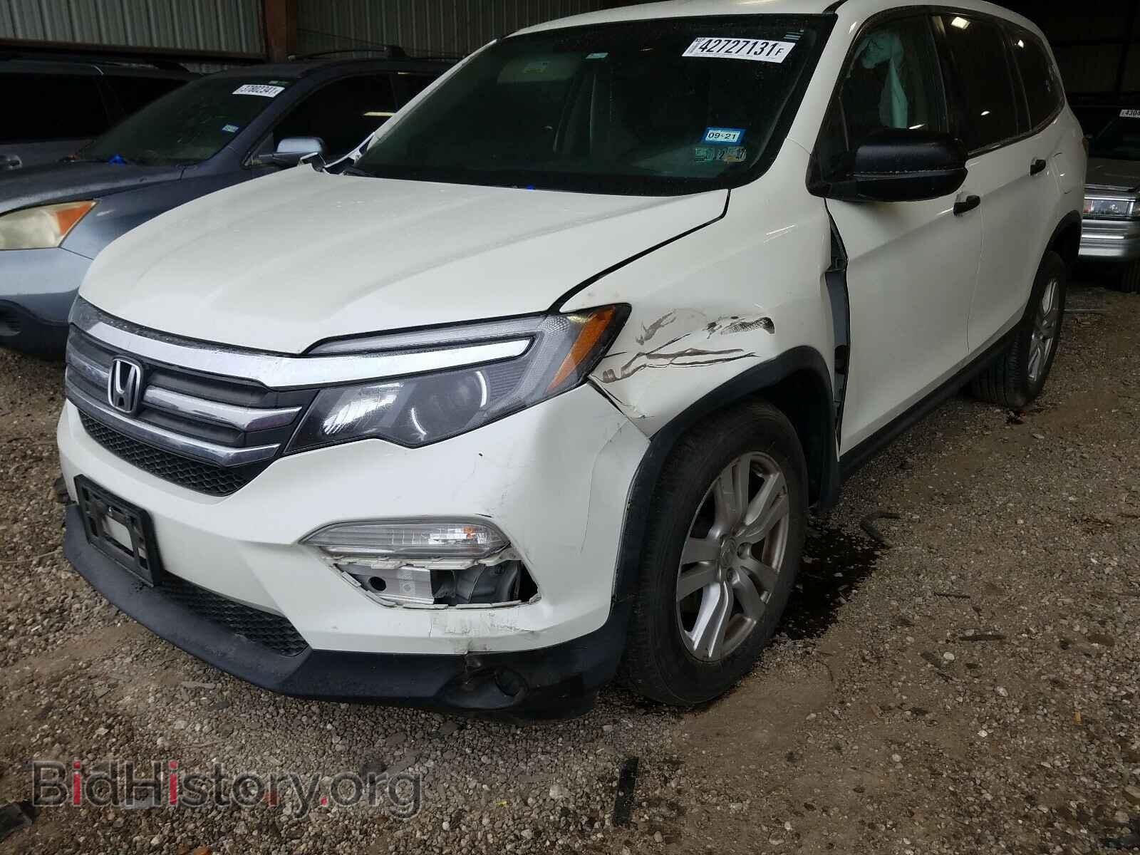 2016 HONDA PILOT - VIN: 5FNYF6H19GB042891 - Фото 2