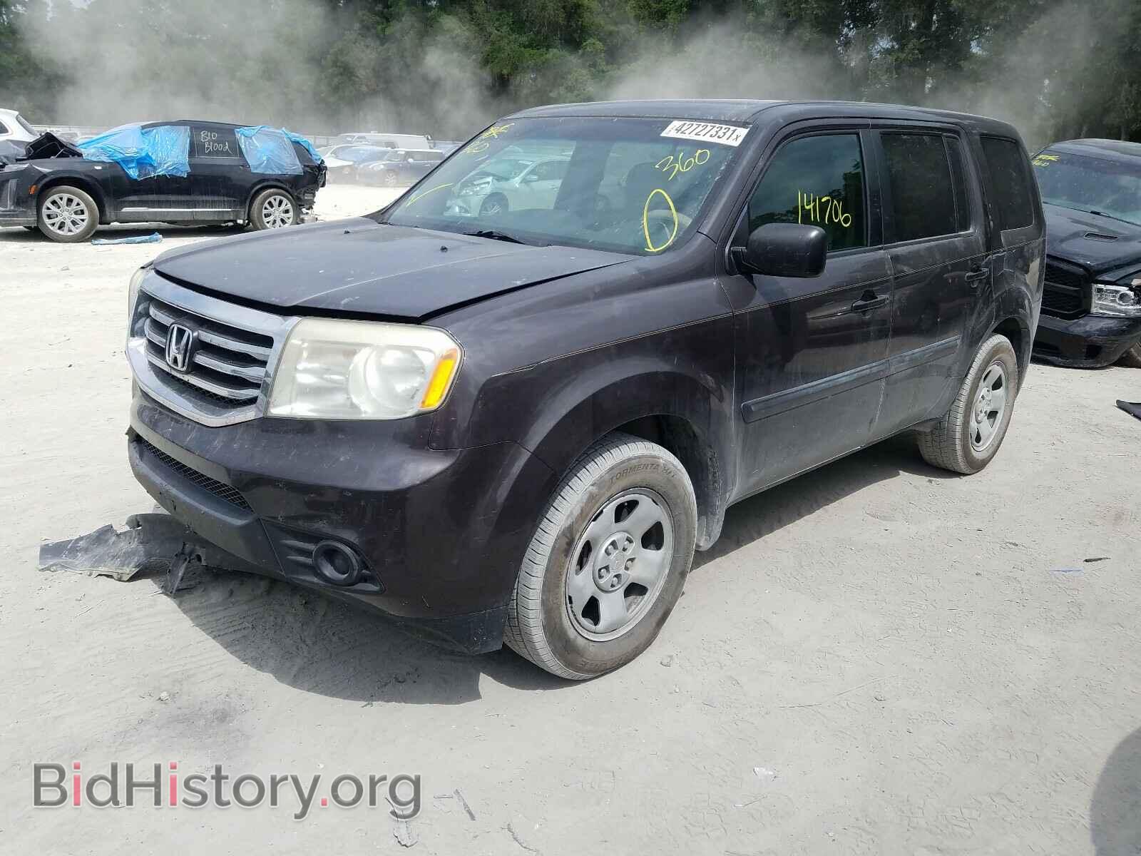 2013 HONDA PILOT - VIN: 5FNYF3H21DB037493 - Photo 2