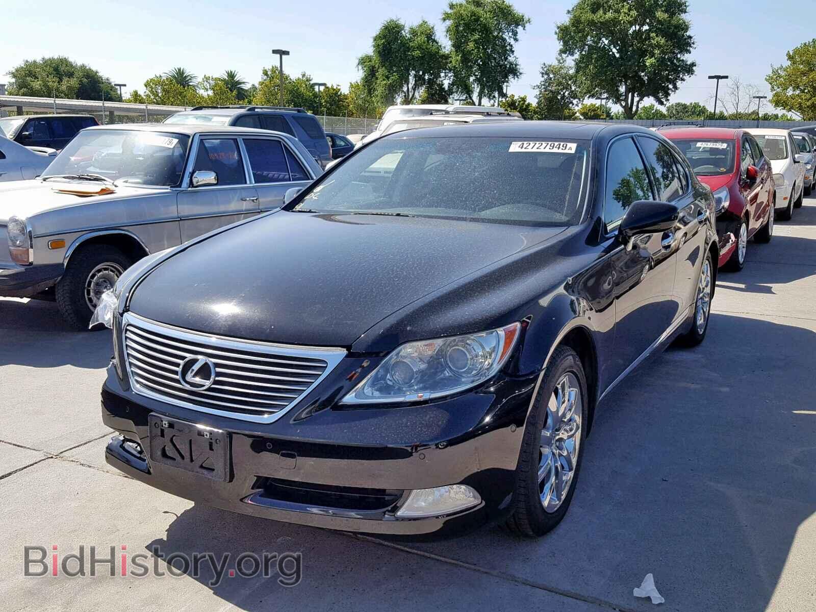 2007 LEXUS LS460 - VIN: JTHBL46F775021393 - Фото 2