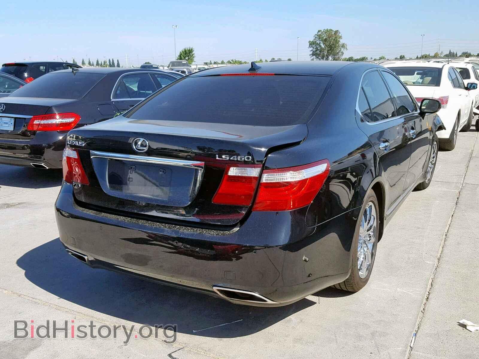 2007 LEXUS LS460 - VIN: JTHBL46F775021393 - Фото 4