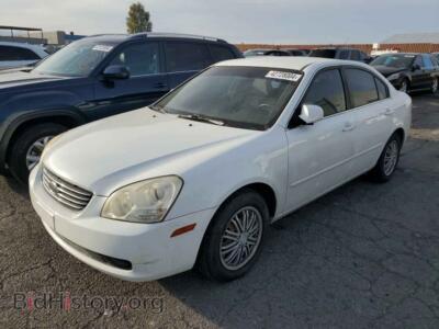 2008 Kia OPTIMA LX, белый — VIN KNAGE123385244704, Copart