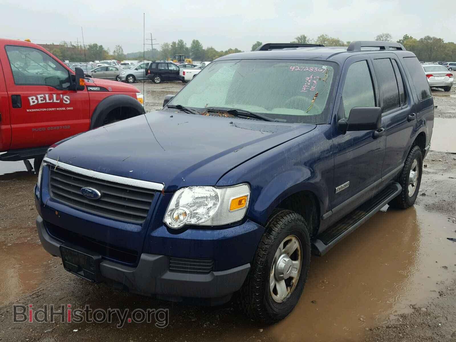 2006 FORD EXPLORER - VIN: 1FMEU62E96UA76724 - Фото 2
