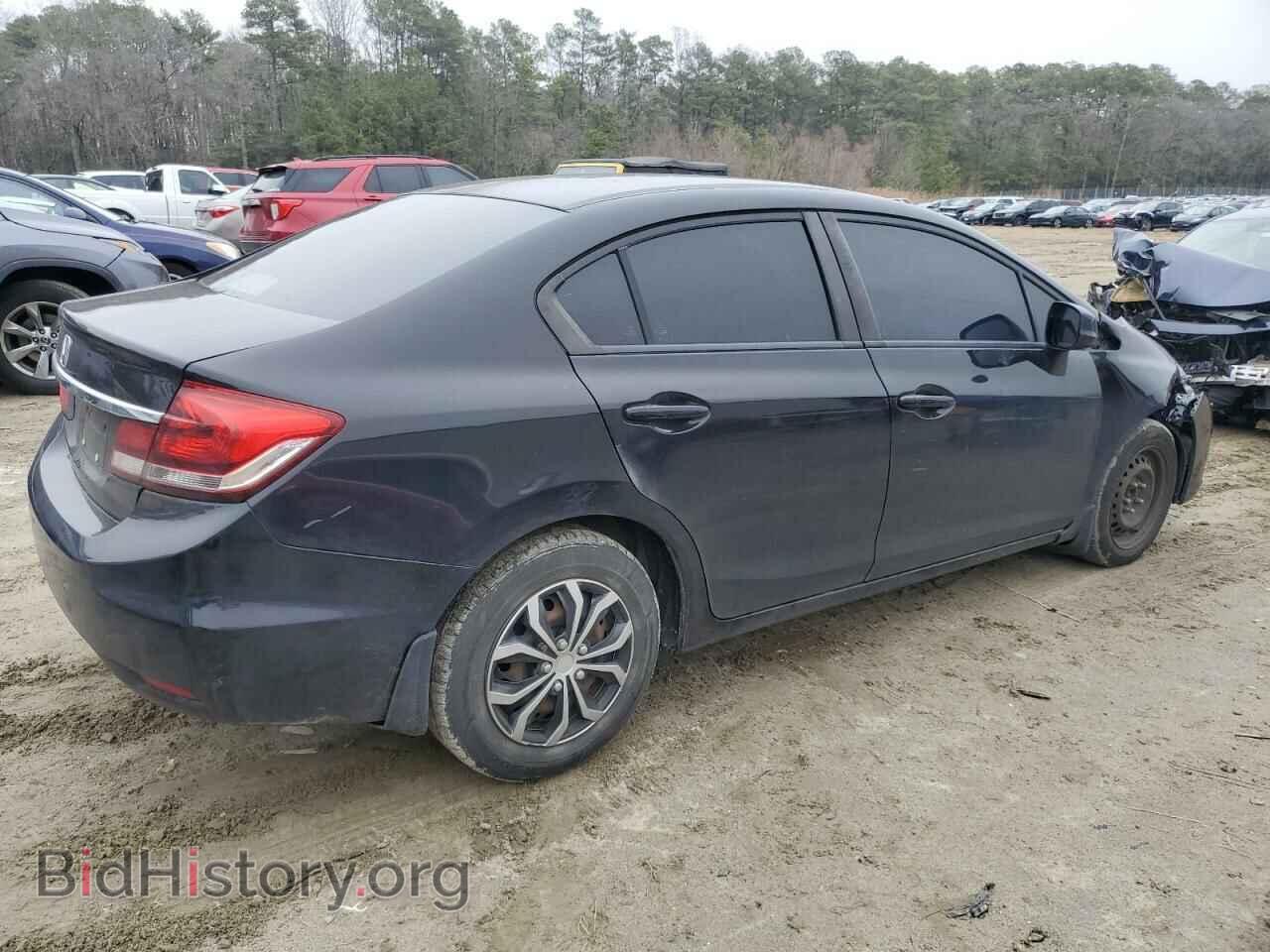 2013 HONDA CIVIC - VIN: 2HGFB2F51DH600709 - Фото 3