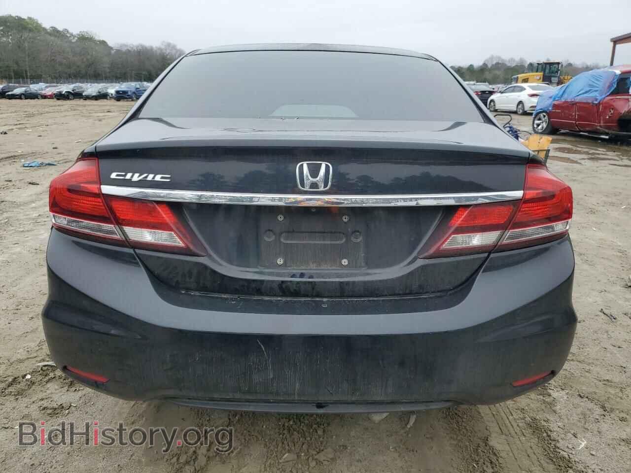2013 HONDA CIVIC - VIN: 2HGFB2F51DH600709 - Фото 6