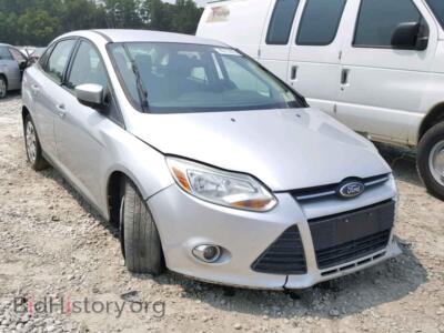 2012 Ford FOCUS Focus SE, серебристый — VIN 1FAHP3F2XCL456332, Copart
