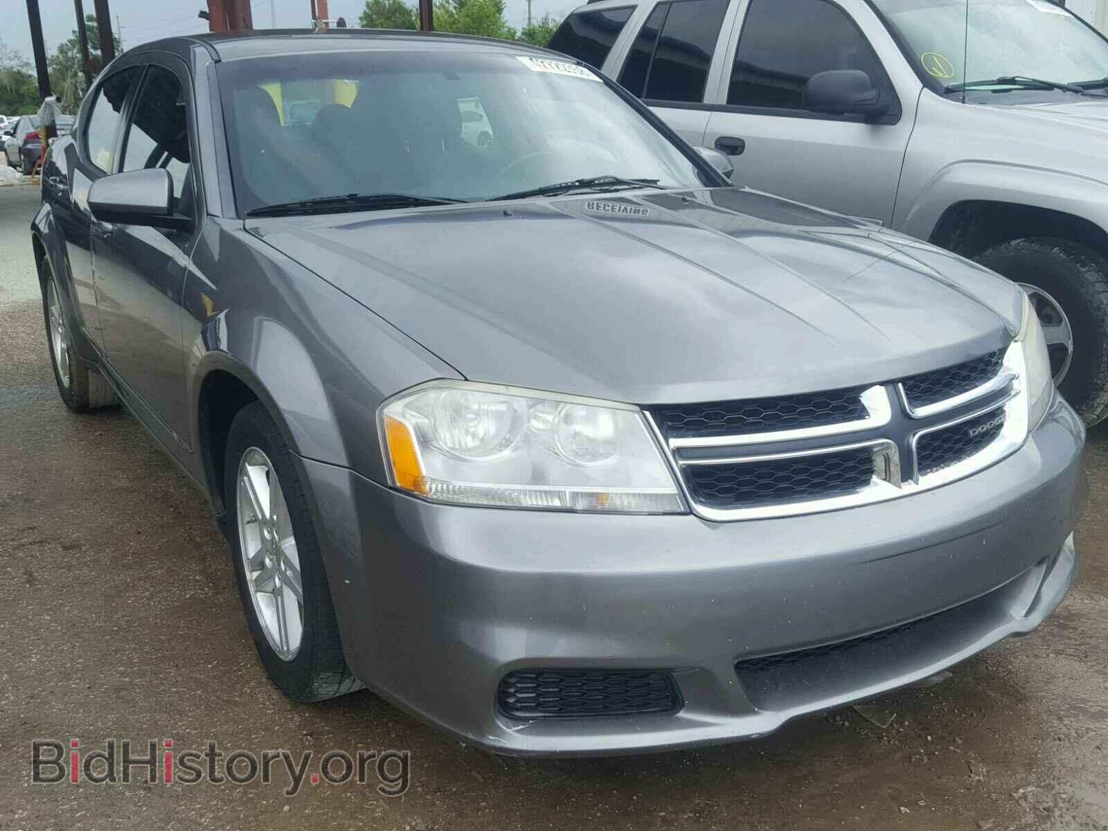 Фотография 1C3CDZCB8CN182044 - DODGE AVENGER 2012