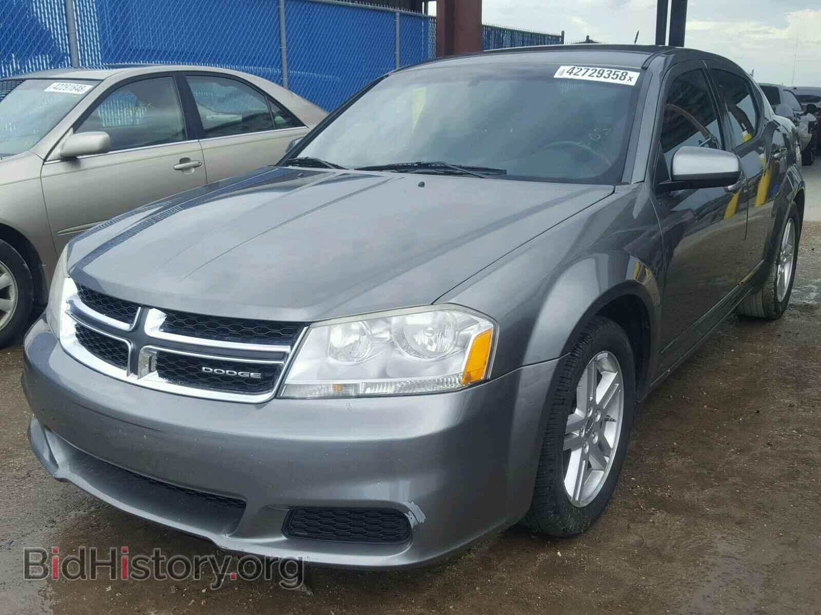2012 DODGE AVENGER - VIN: 1C3CDZCB8CN182044 - Фото 2