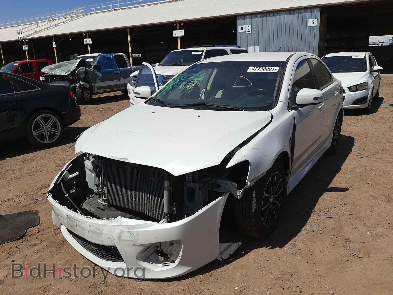 2017 MITSUBISHI LANCER - VIN: JA32U2FU0HU009125 - Фото 2