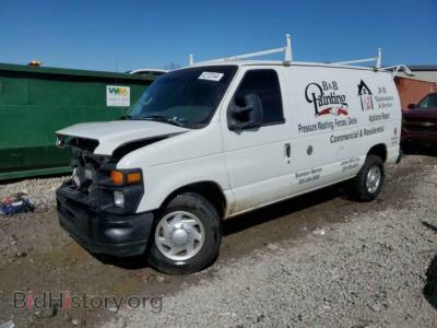 2011 Ford ALL MODELS E250 Van, белый — VIN 1FTNE2EL9BDA61607, Copart