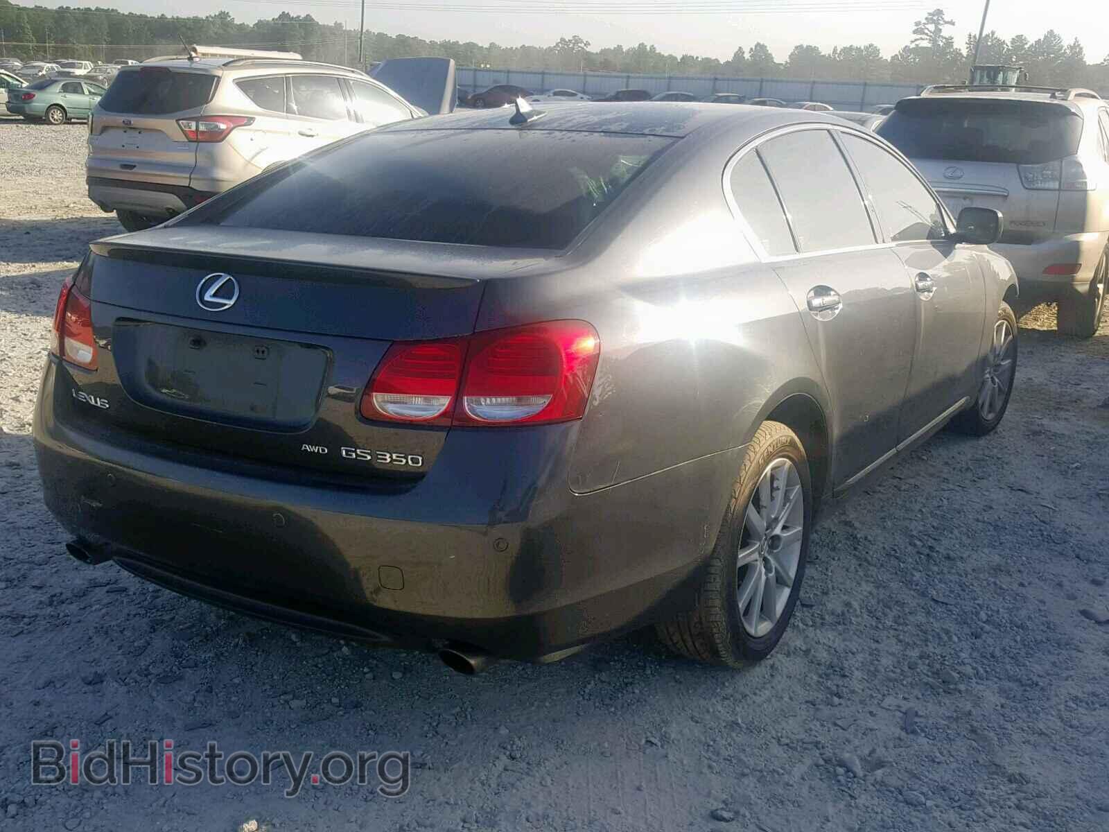 2007 LEXUS GS350 - VIN: JTHCE96S670007362 - Фото 4