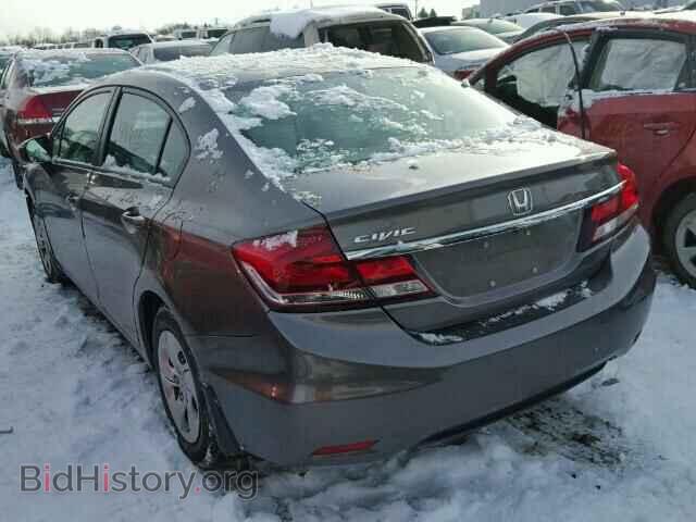2014 HONDA CIVIC - VIN: 19XFB2F52EE046401 - Фото 3