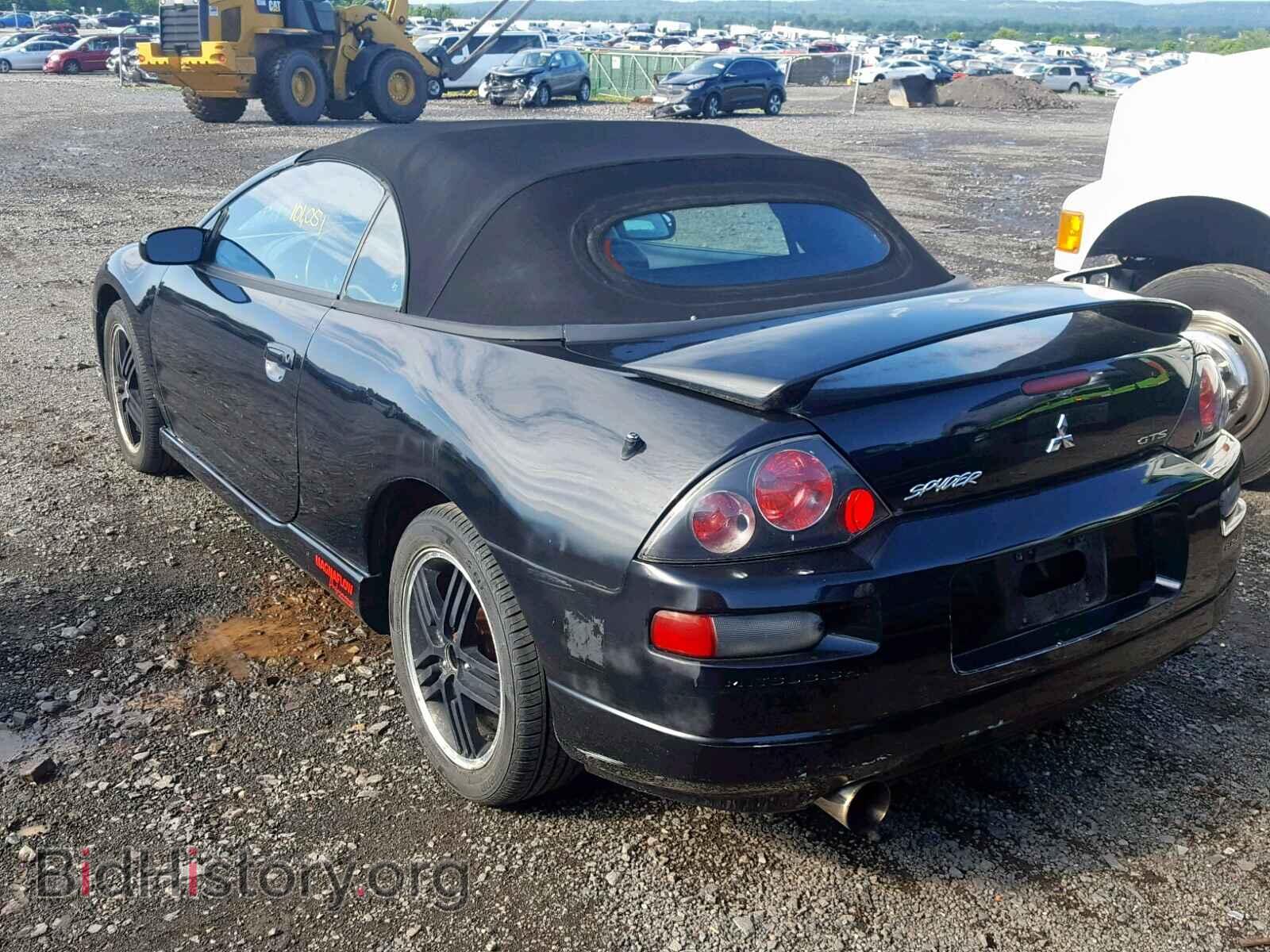 2003 MITSUBISHI ECLIPSE - VIN: 4A3AE75H53E069168 - Фото 3