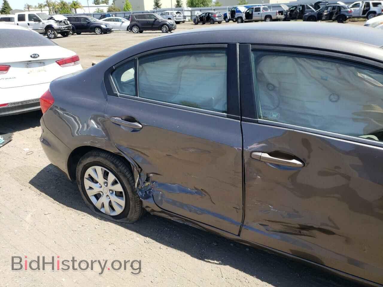 2012 HONDA CIVIC - VIN: 19XFB2F5XCE324748 - Фото 9