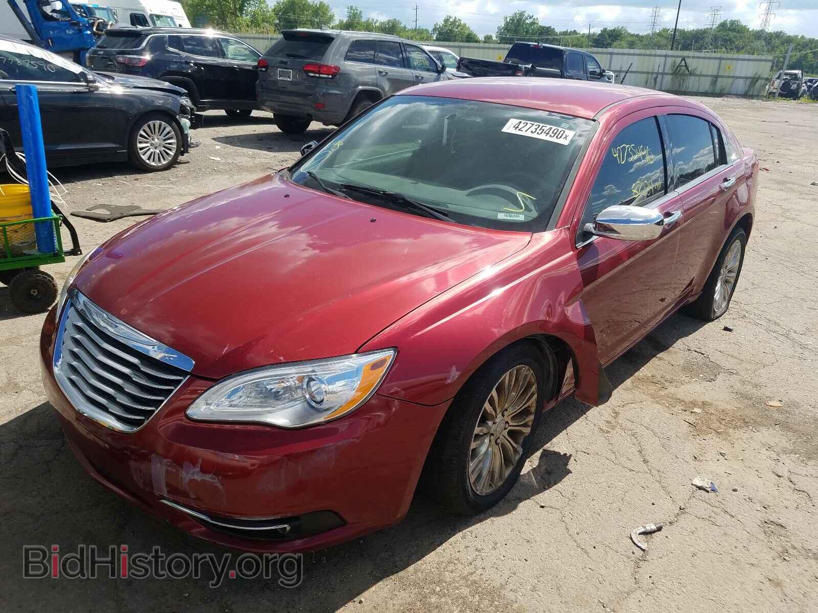 2012 CHRYSLER 200 - VIN: 1C3CCBCB7CN269184 - Фото 2