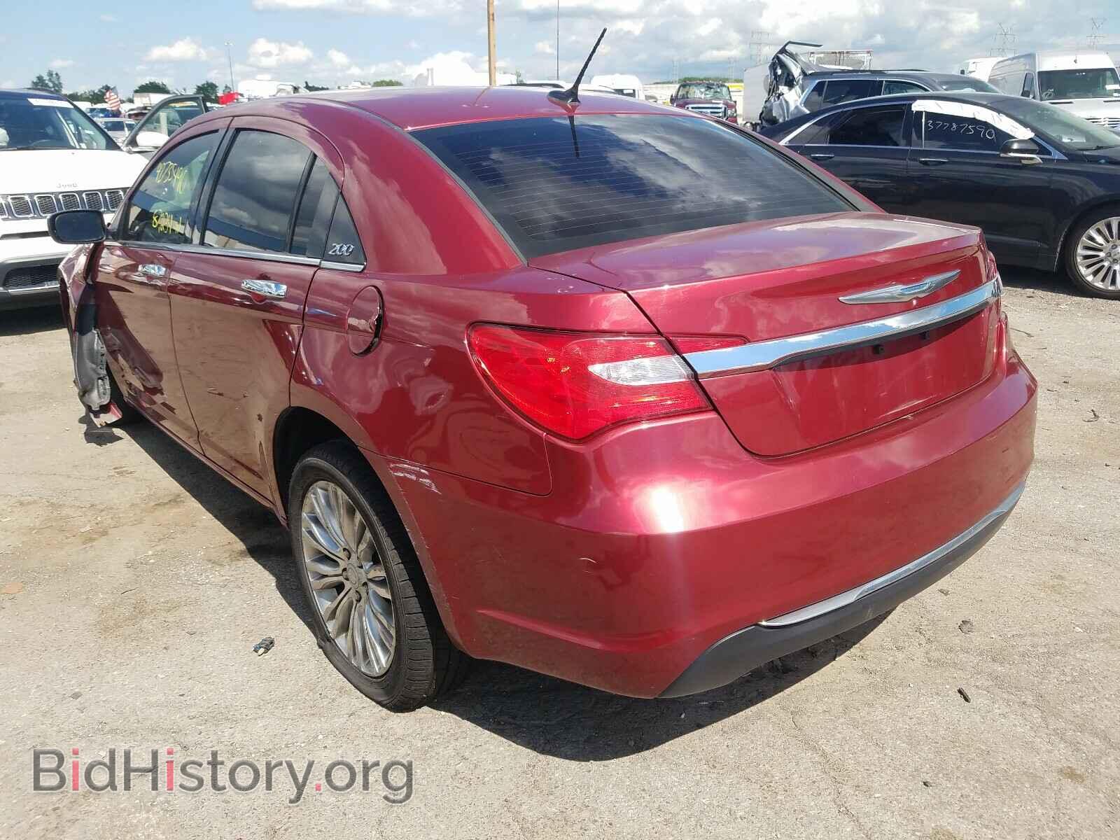 2012 CHRYSLER 200 - VIN: 1C3CCBCB7CN269184 - Фото 3