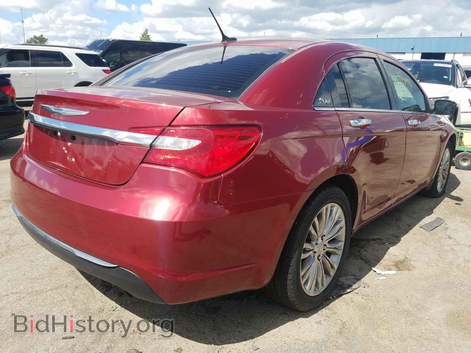 2012 CHRYSLER 200 - VIN: 1C3CCBCB7CN269184 - Фото 4