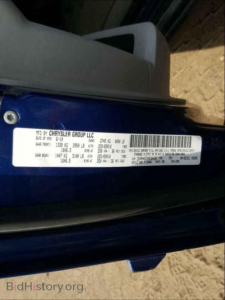 2010 DODGE CARAVAN - VIN: 2D4RN4DE0AR384281 - Photo 10