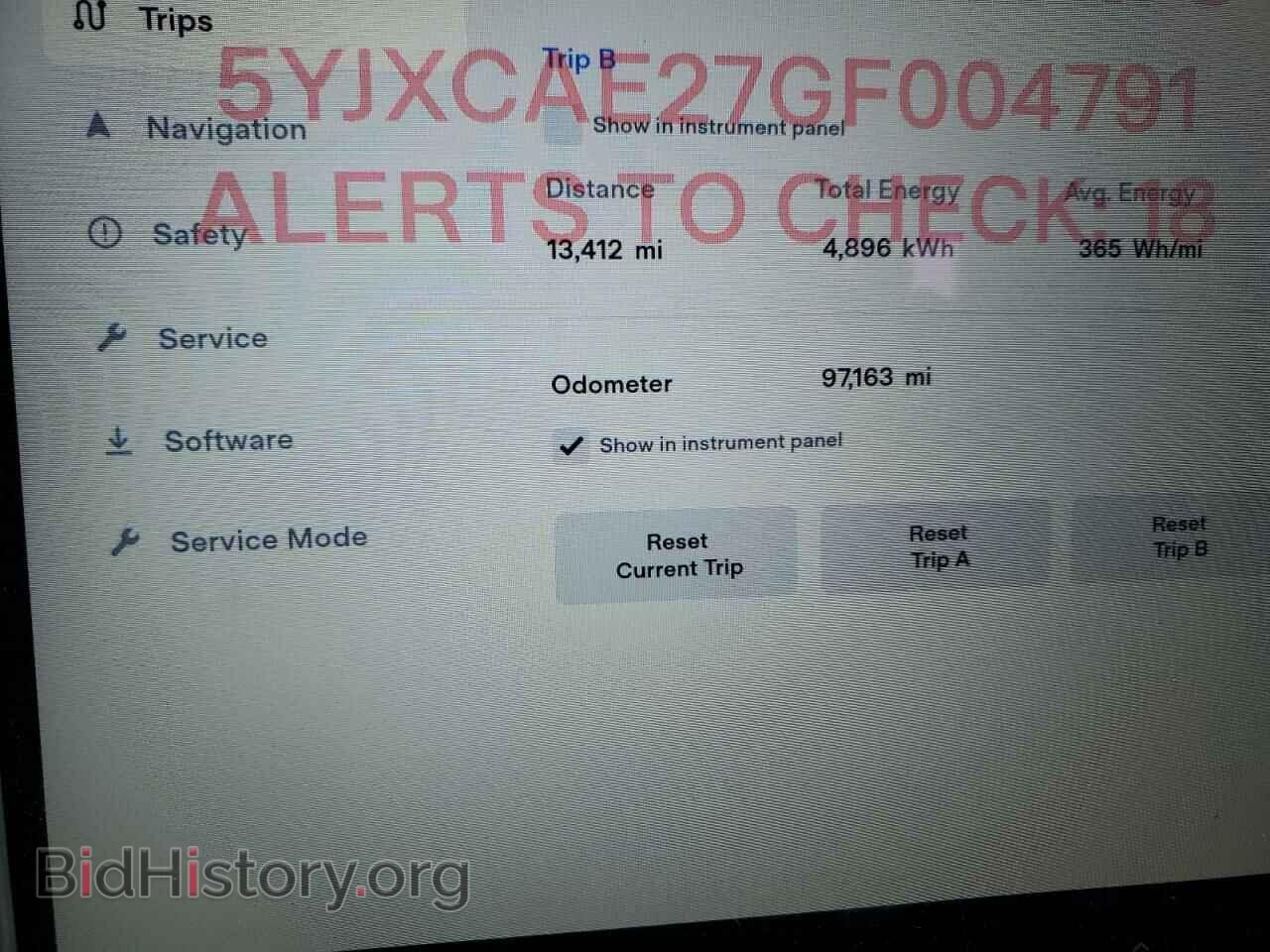 2016 TESLA MODEL X - VIN: 5YJXCAE27GF004791 - Фото 9