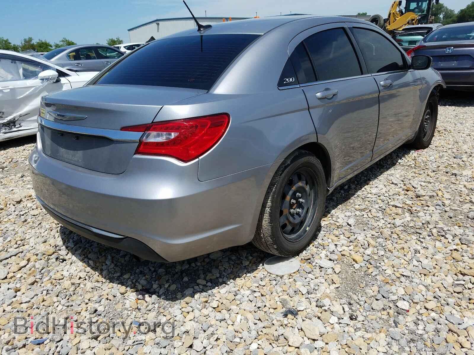 2013 CHRYSLER 200 - VIN: 1C3CCBAB1DN561269 - Фото 4