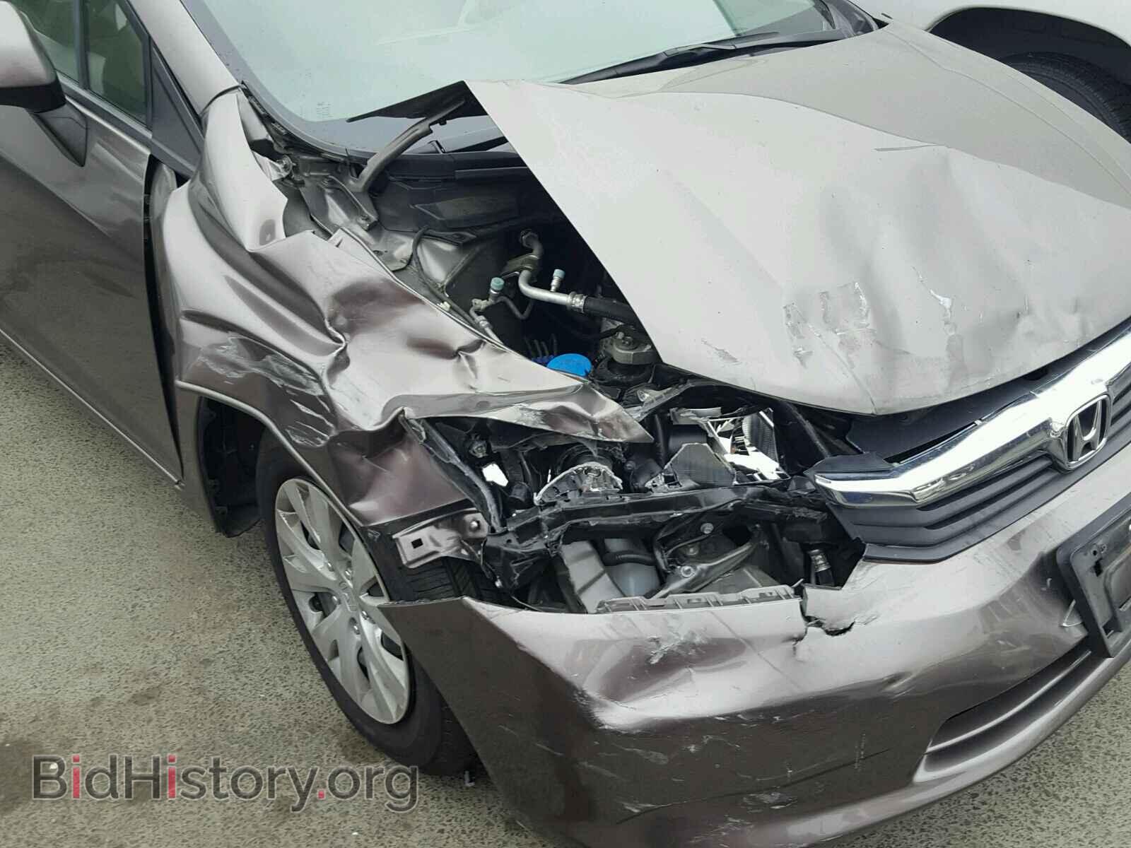 2012 HONDA CIVIC LX - VIN: JHMFB2F55CS005463 - Фото 9