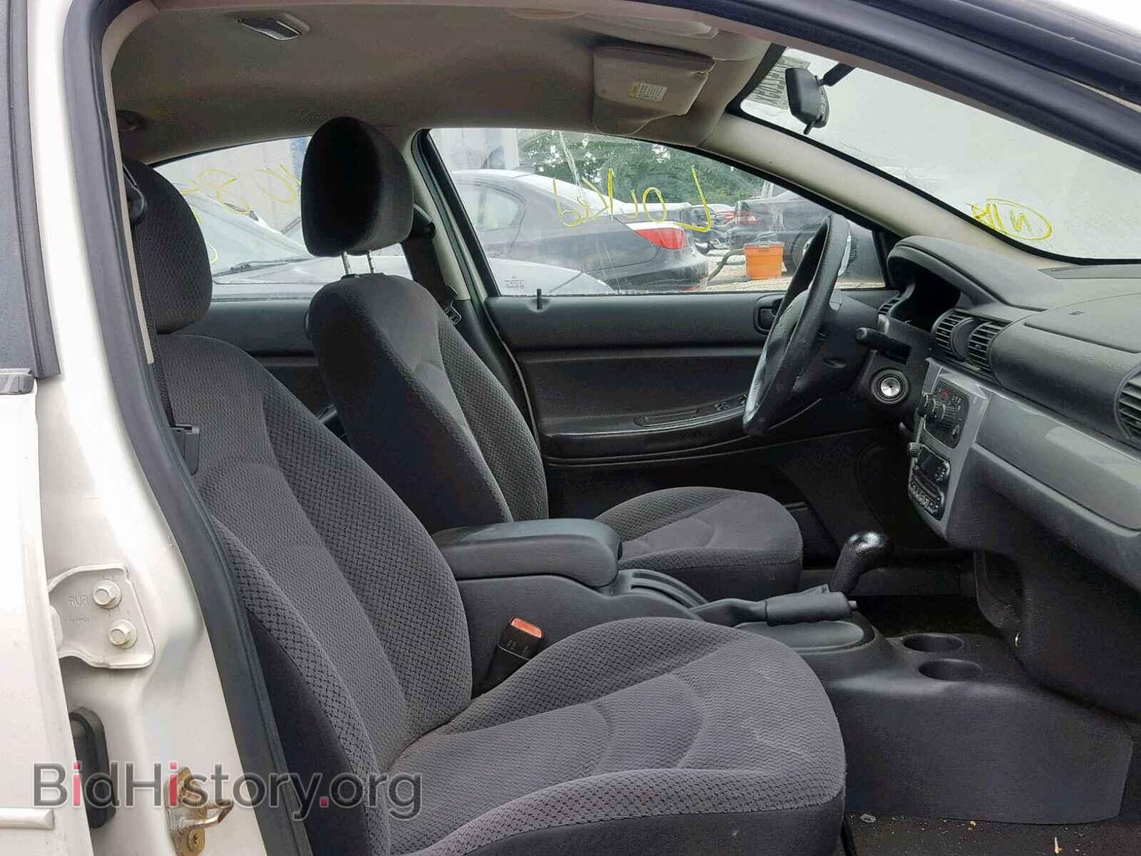 2006 CHRYSLER SEBRING - VIN: 1C3EL56R26N272890 - Фото 5