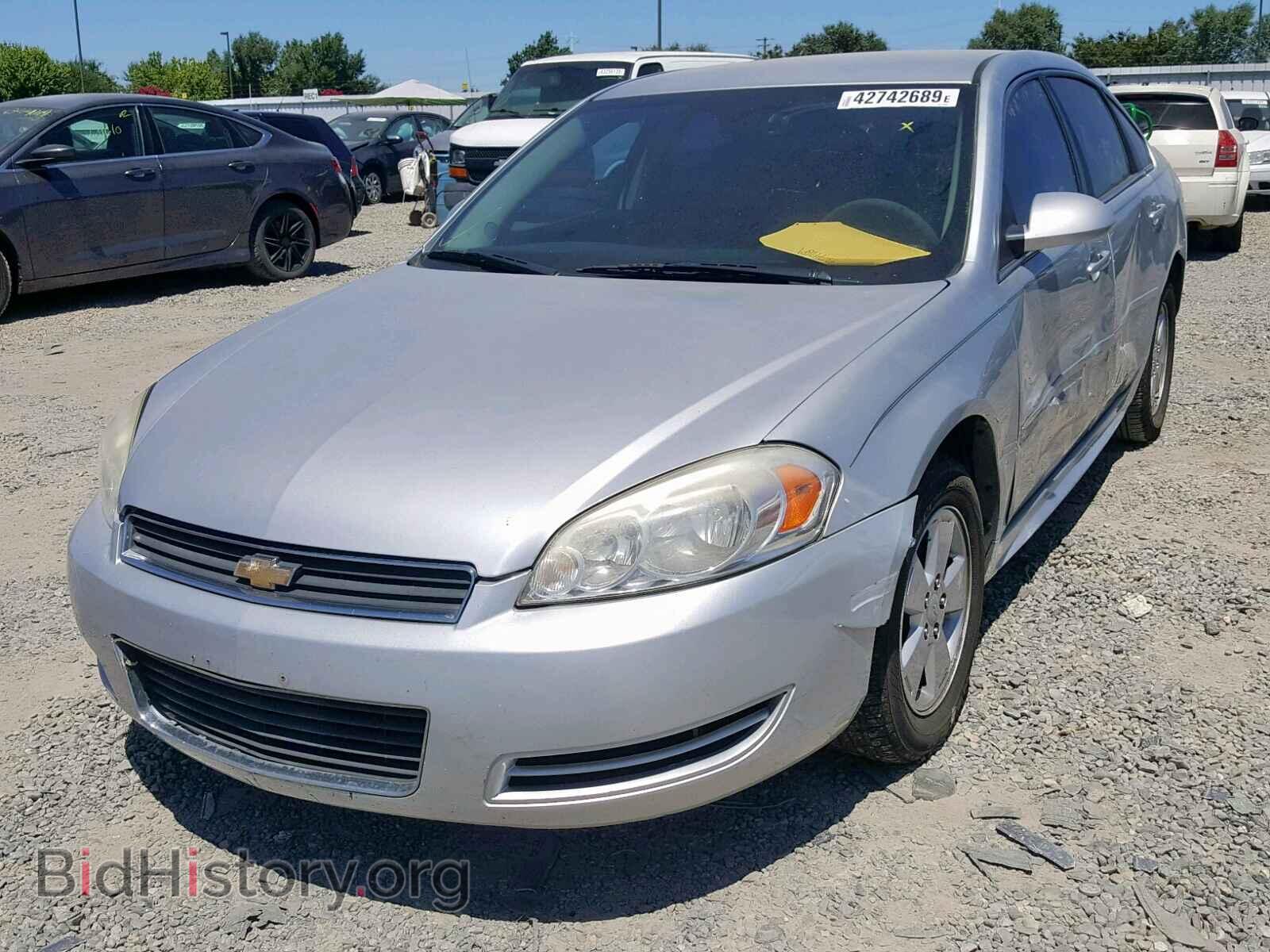 2011 CHEVROLET IMPALA - VIN: 2G1WF5EK9B1106009 - Фото 2