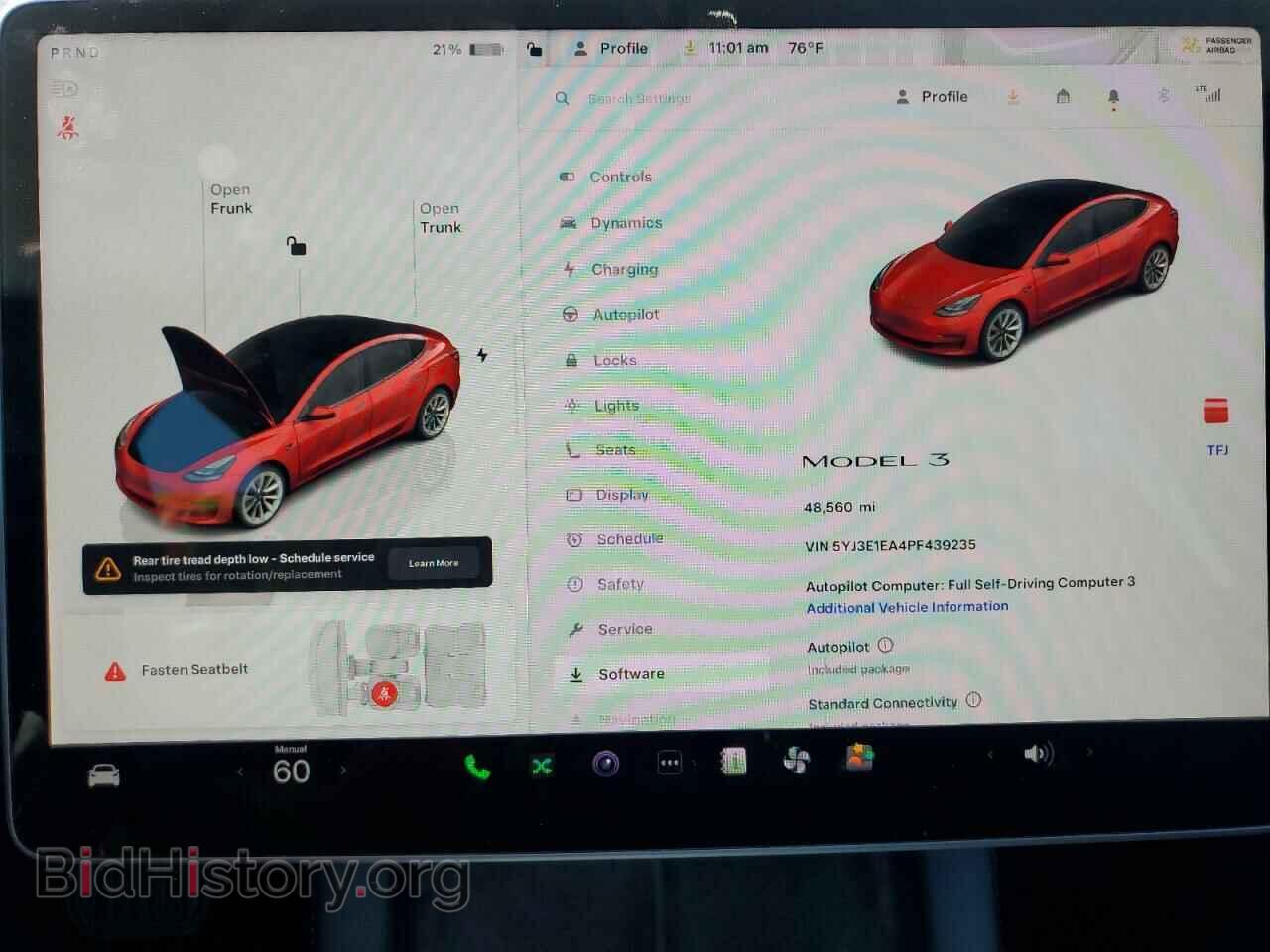 2023 TESLA MODEL 3 - VIN: 5YJ3E1EA4PF439235 - Photo 9
