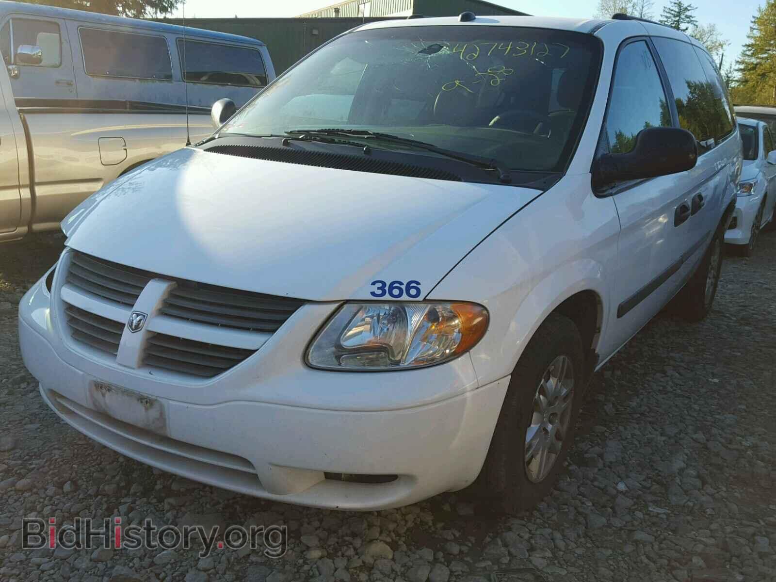 2005 DODGE CARAVAN - VIN: 1D4GP24R75B291366 - Фото 2