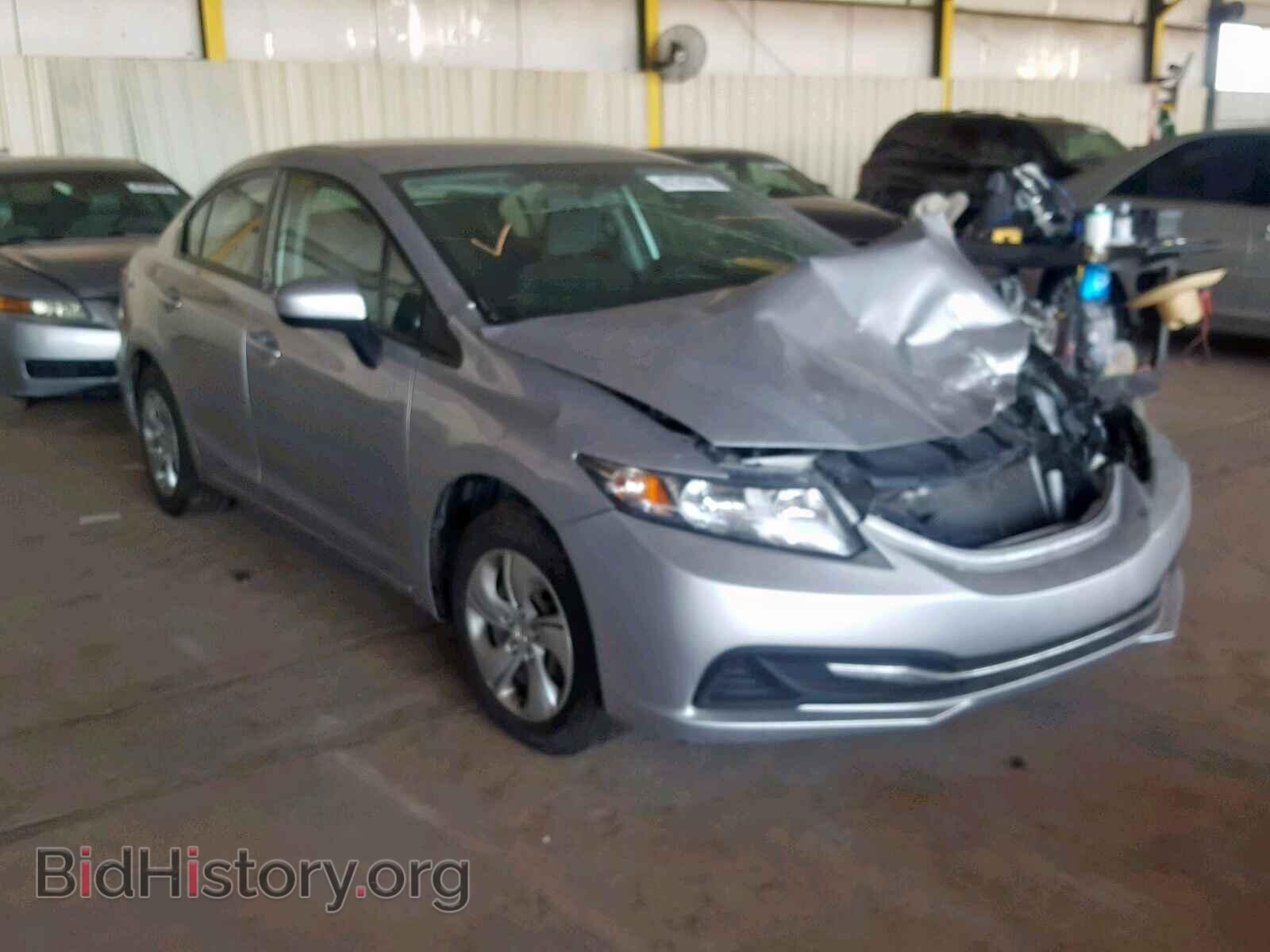 Фотография 19XFB2F57EE225856 - HONDA CIVIC LX 2014