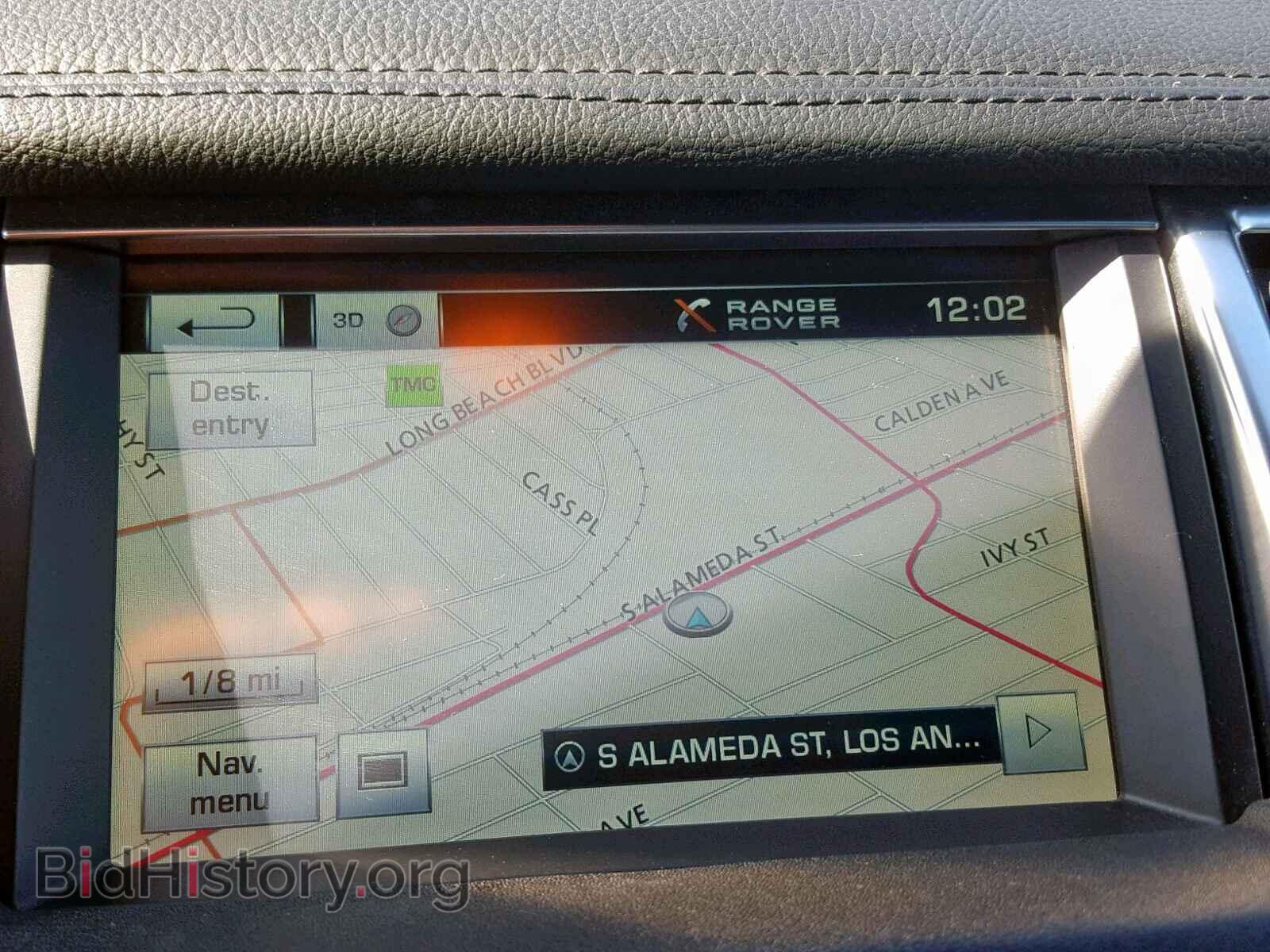 2012 LAND ROVER RANGE ROVE - VIN: SALSF2D48CA734943 - Фото 9