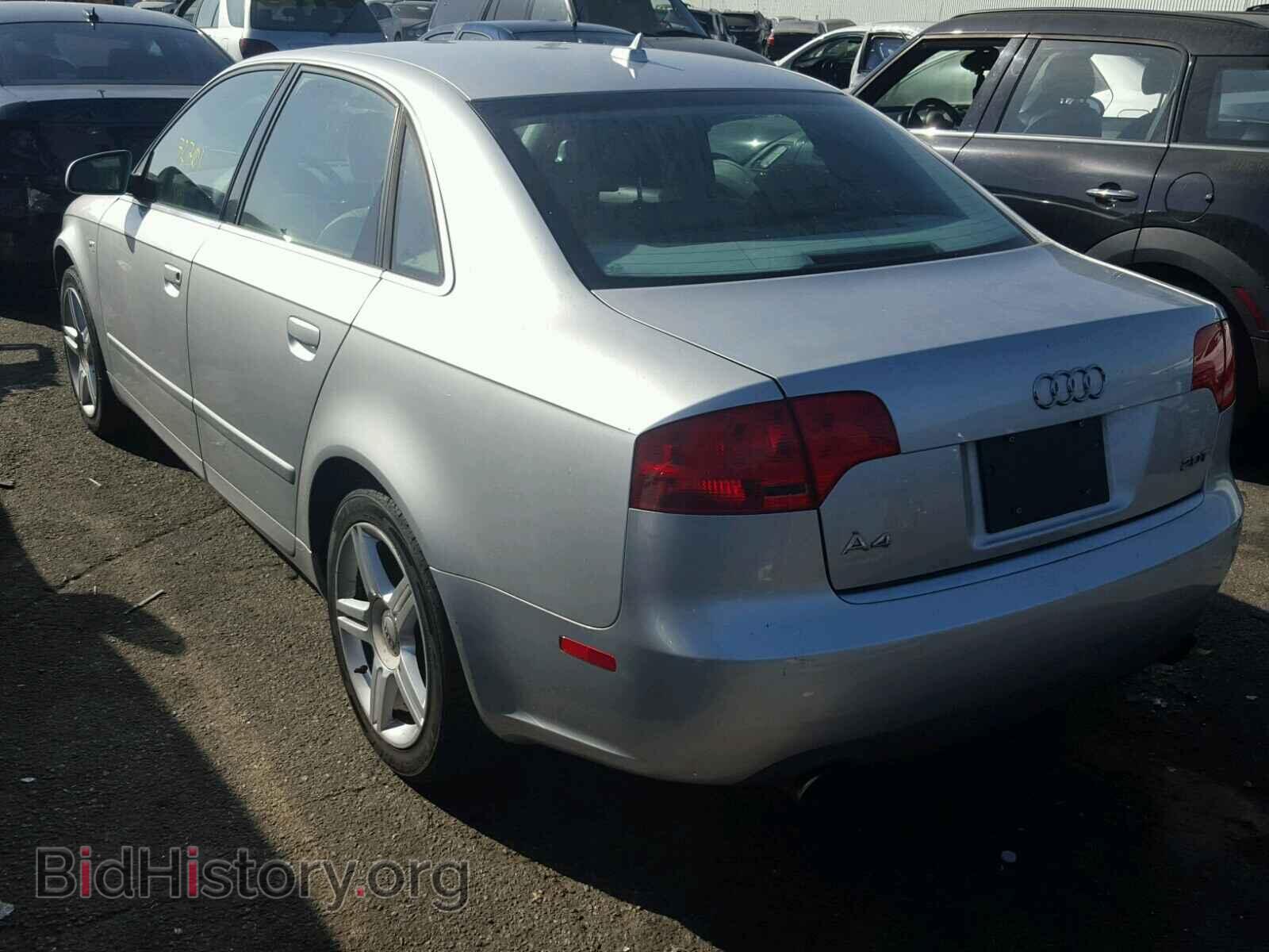 2007 AUDI A4 - VIN: WAUAF78E47A016327 - Фото 3