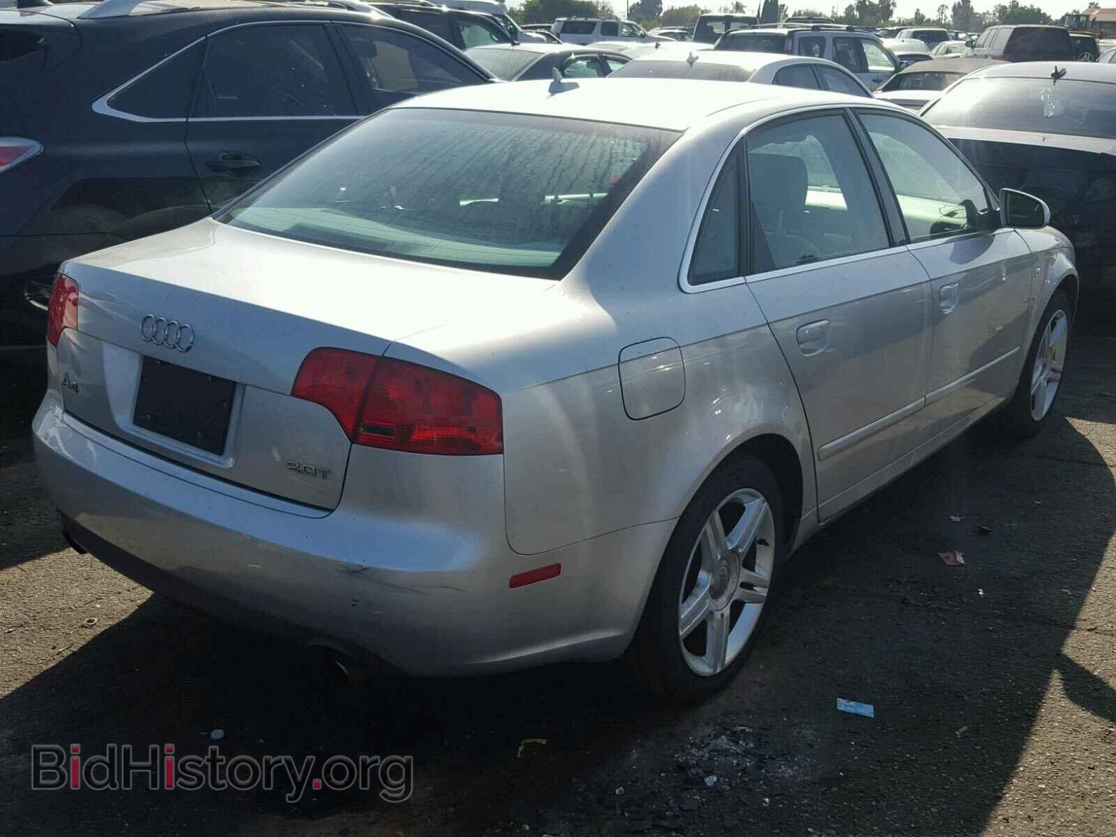 2007 AUDI A4 - VIN: WAUAF78E47A016327 - Фото 4