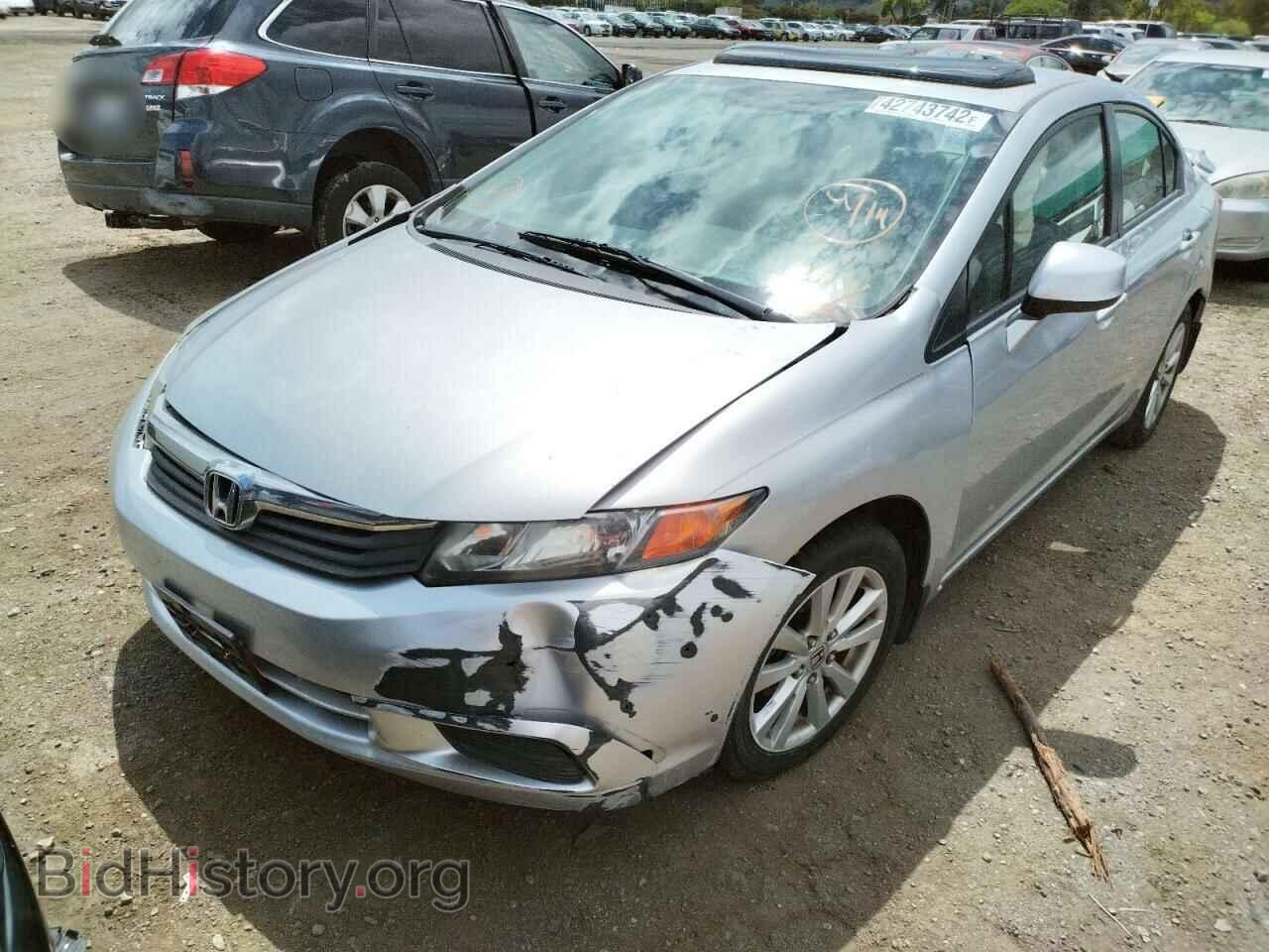 2012 HONDA CIVIC - VIN: 2HGFB2F92CH538447 - Фото 2