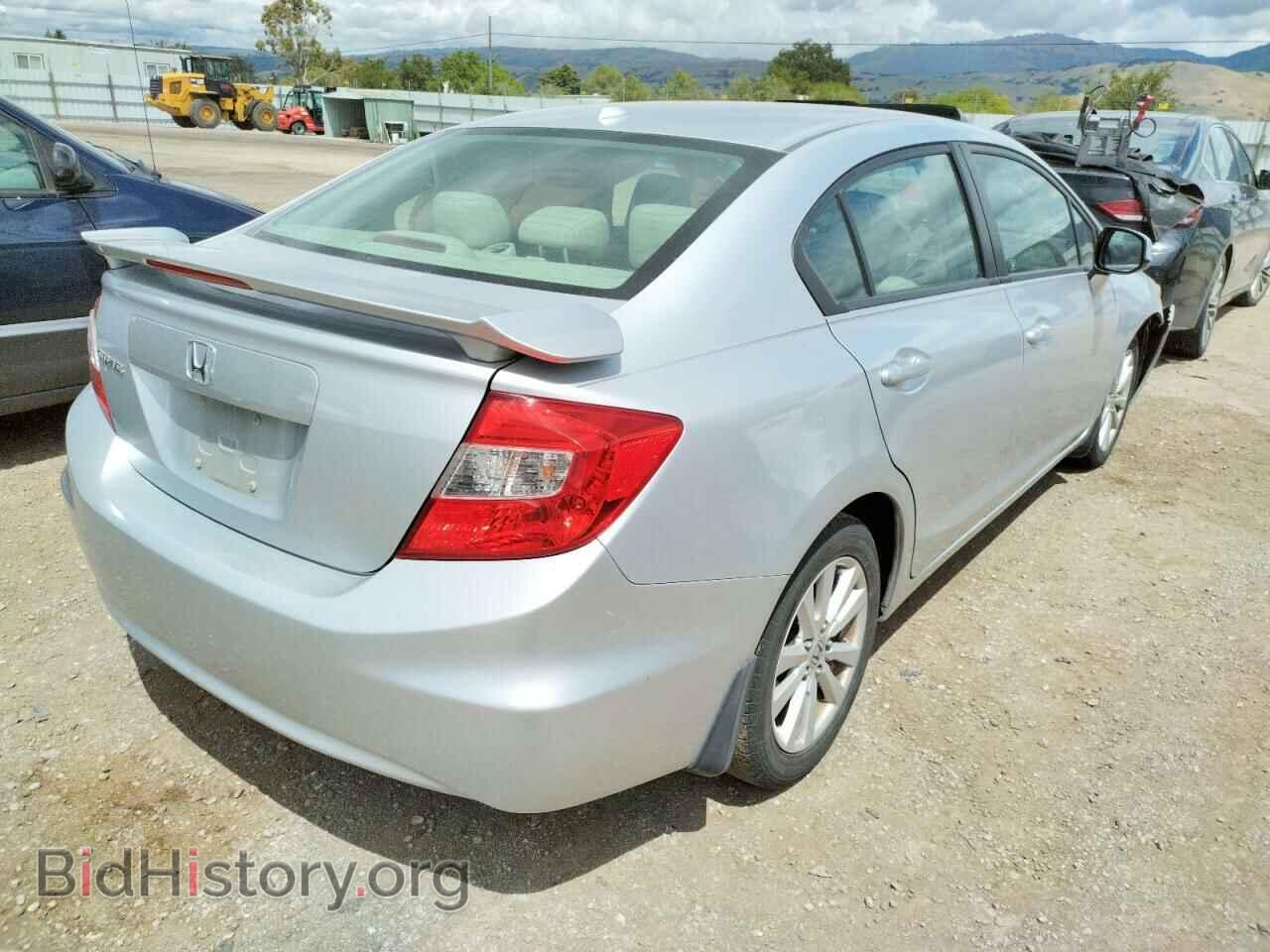 2012 HONDA CIVIC - VIN: 2HGFB2F92CH538447 - Фото 4