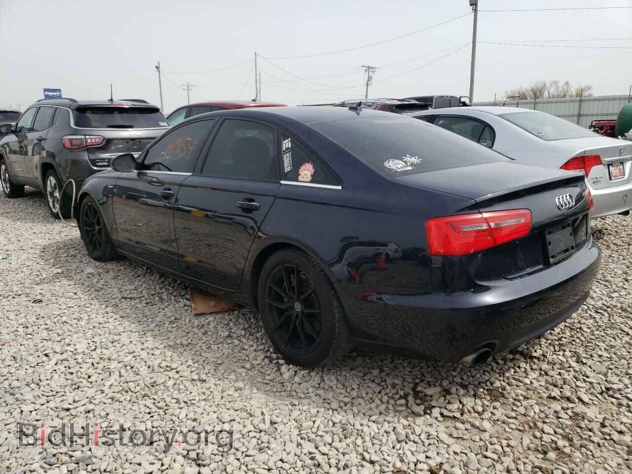 2013 AUDI A6 - VIN: WAUGGAFCXDN127801 - Фото 3