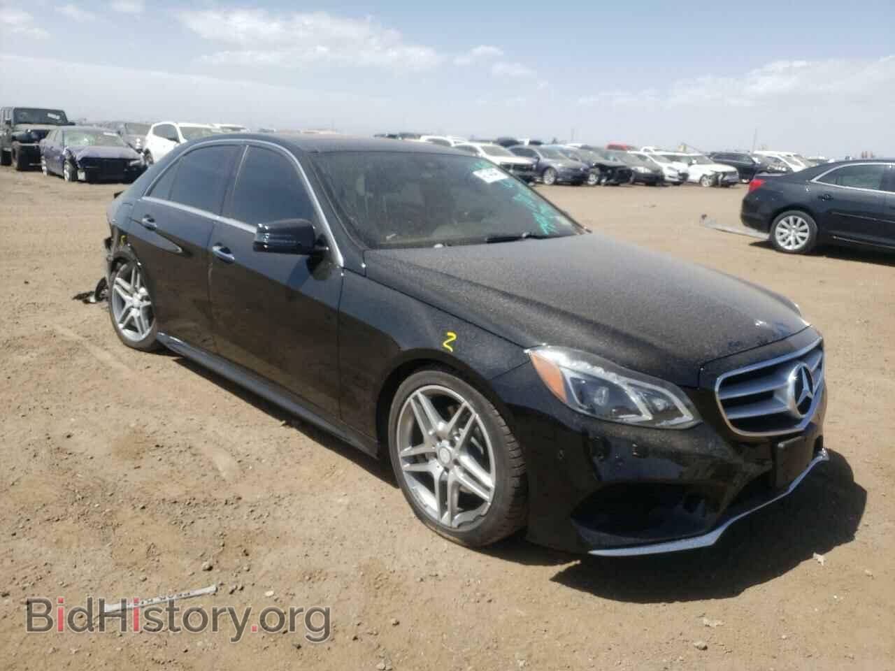 Photo WDDHF8JB1EA784096 - MERCEDES-BENZ E-CLASS 2014