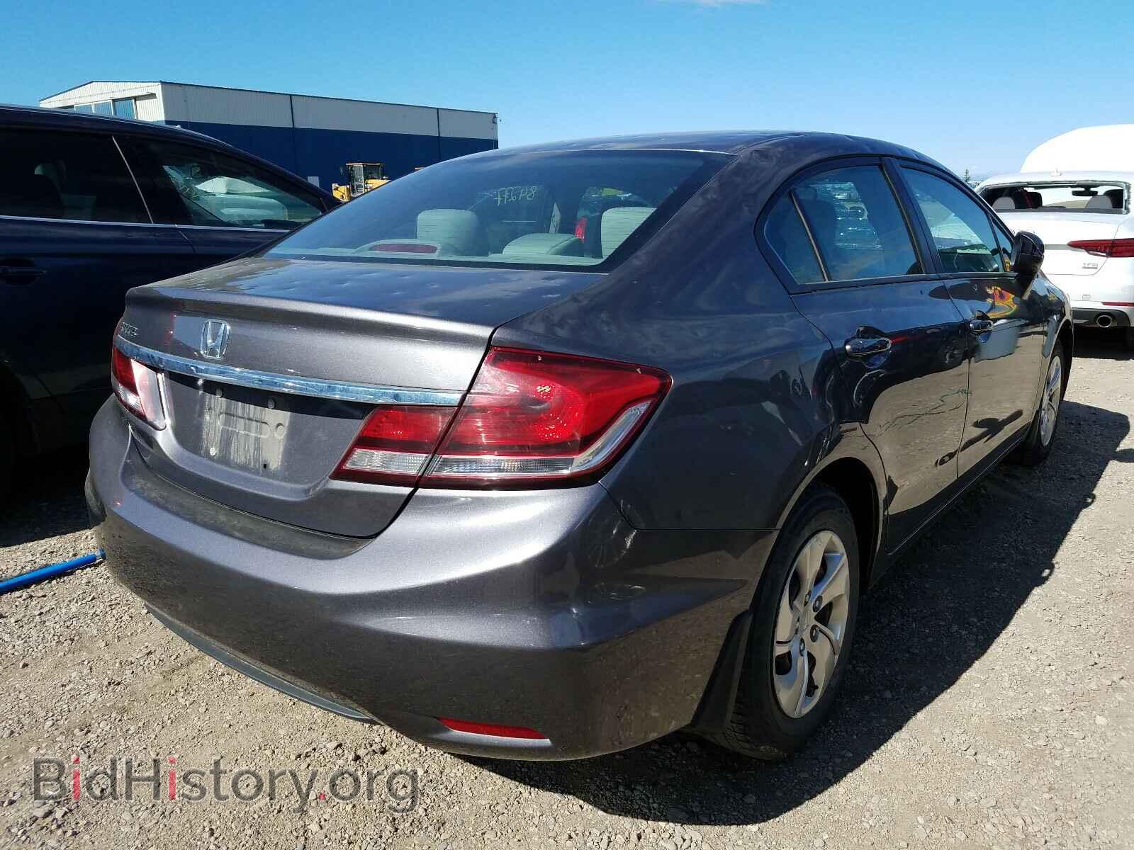 2014 HONDA CIVIC - VIN: 2HGFB2F49EH025929 - Фото 4