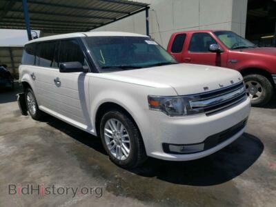 2015 Ford FLEX FLEX SEL, white — VIN 2FMGK5C8XFBA07788, Copart