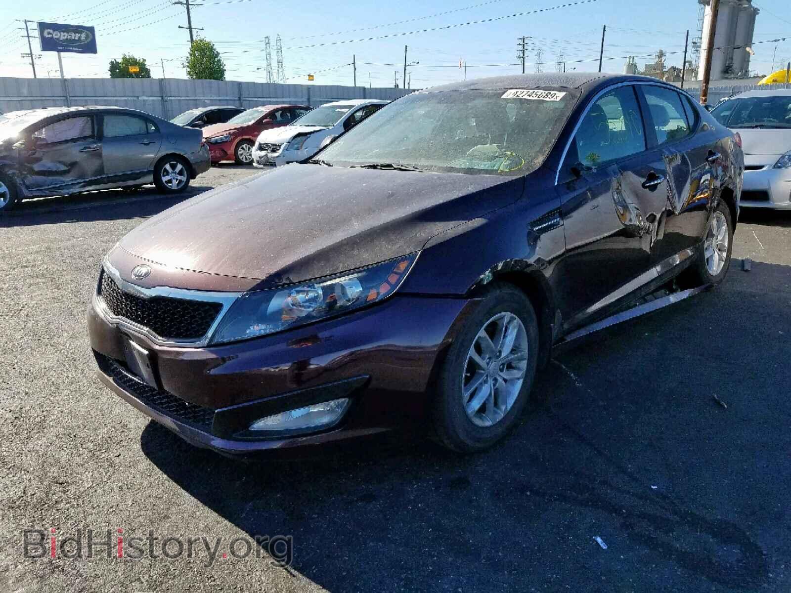 2013 KIA OPTIMA LX - VIN: 5XXGM4A73DG236748 - Фото 2