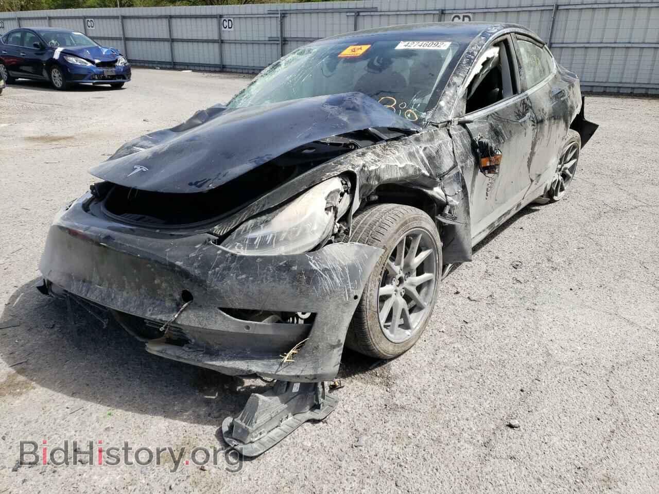 2020 TESLA MODEL 3 - VIN: 5YJ3E1EB0LF744203 - Фото 2
