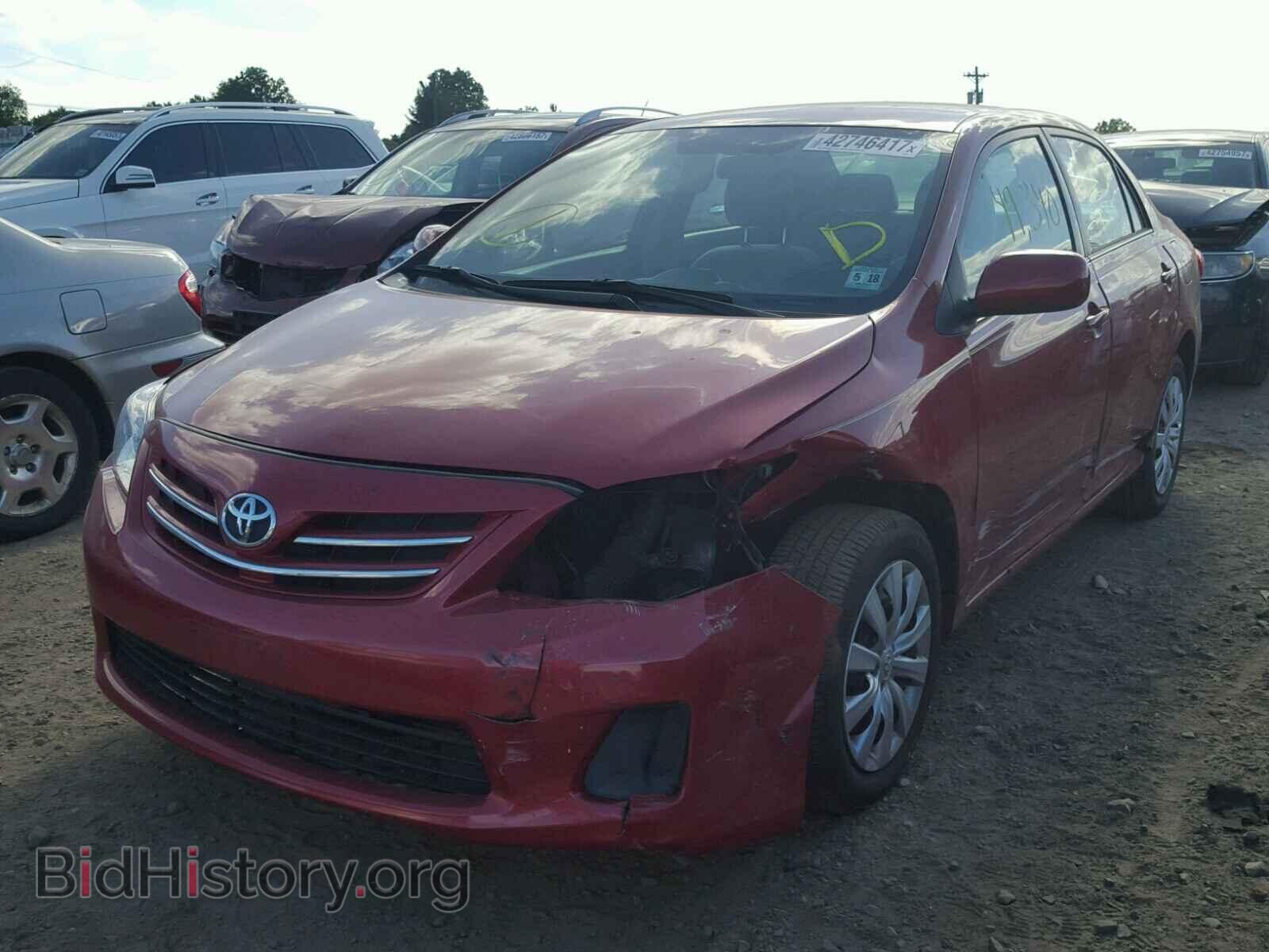 2013 TOYOTA COROLLA - VIN: 2T1BU4EE3DC054249 - Фото 2